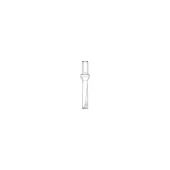 Indexable Insert Drill: SD524-1250-500-1500R7C, 1-1/4" Max Dia, 5" Max Depth, 4xD, 1-1/2" Shank Dia
