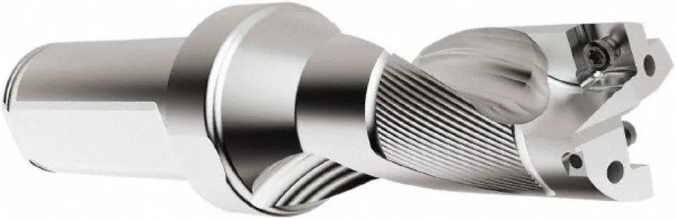 Indexable Insert Drill: SD522-0875-175-1000R7, 7/8" Max Dia, 1-3/4" Max Depth, 2xD, 1" Shank Dia