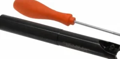 Indexable Square-Shoulder End Mill: M1D100E1802C100L800, 1" Cut Dia, 18 mm Max Depth of Cut, 1" Dia Cylindrical Shank