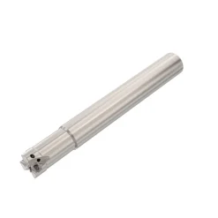 Indexable Square-Shoulder End Mill: R217.96-00.750-0-04-3A, 3/4" Cut Dia, 0.157" Max Depth of Cut, 3/4" Dia Cylindrical Shank