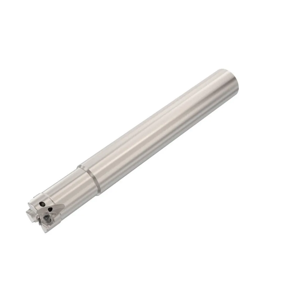 Indexable Square-Shoulder End Mill: R217.96-00.750-0-04-3A, 3/4" Cut Dia, 0.157" Max Depth of Cut, 3/4" Dia Cylindrical Shank