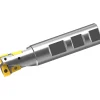 Indexable Square-Shoulder End Mill: AQXUR164WA16S, 1.0000'' Max Depth of Cut, 1.0000'' Shank Dia, Weldon Flat Shank