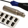 Indexable Square-Shoulder End Mill: R217.69-00.75-3-12-2A, 3/4" Cut Dia, 0.433" Max Depth of Cut, 3/4" Dia Weldon Flat Shank