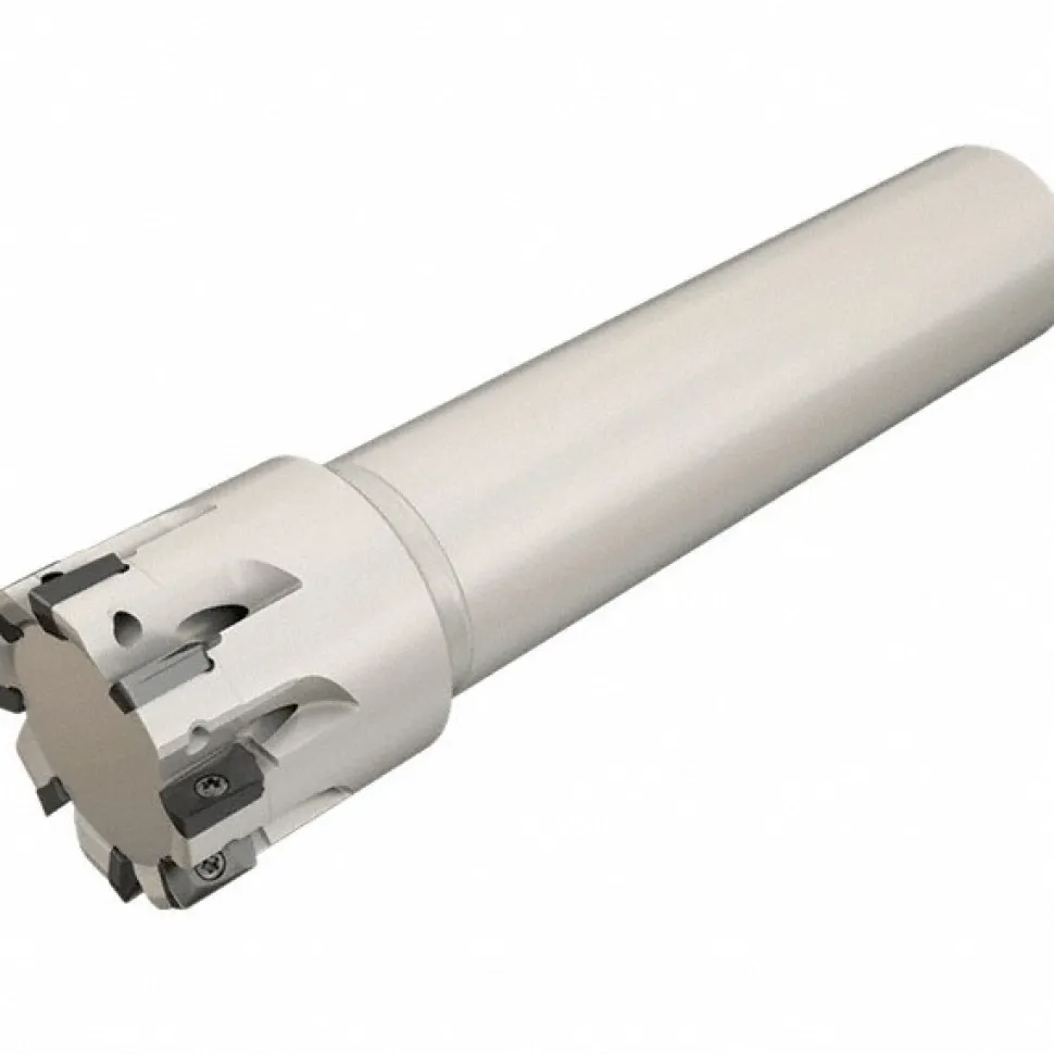 Indexable Square-Shoulder End Mill: HPE90AND122C1207C, Cylindrical Shank