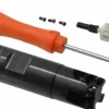 Indexable Square-Shoulder End Mill: M1D100E1004W100L125, 1" Cut Dia, 0.395" Max Depth of Cut, 1" Dia Weldon Flat Shank