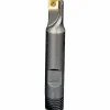Indexable Square-Shoulder End Mill: E90X-D.75-W.75-06, 3/4" Cut Dia, 0.22" Max Depth of Cut, 3/4" Dia Weldon Flat Shank