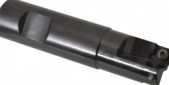 Indexable Square-Shoulder End Mill: KIPR075SD260, 3/4" Cut Dia, 7.11 mm Max Depth of Cut, 3/4" Dia Weldon Flat Shank