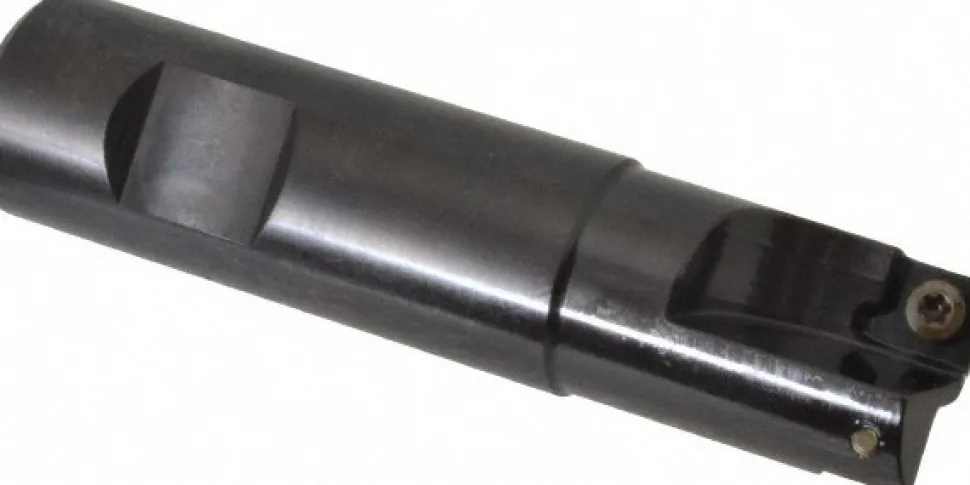 Indexable Square-Shoulder End Mill: KIPR075SD260, 3/4" Cut Dia, 7.11 mm Max Depth of Cut, 3/4" Dia Weldon Flat Shank