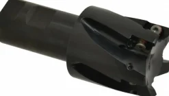 Indexable Square-Shoulder End Mill: M1D200E1805W125L225, 2" Cut Dia, 18.03 mm Max Depth of Cut, 1-1/4" Dia Weldon Flat Shank