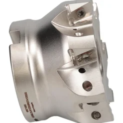 Indexable Square-Shoulder Face Mill: ADSMLOLN12300R07A10020, 3'' Cut Dia, 1.0000" Arbor Hole Dia, 0.4700" Max Cutting Depth