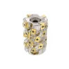 Indexable Square-Shoulder Face Mill: R220.9402.503.18LO124A, 2-1/2'' Cut Dia, 1.0000" Arbor Hole Dia, 3.1890" Max Cutting Depth