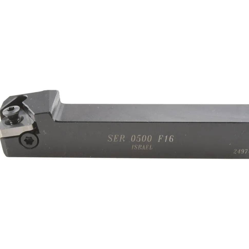 Indexable Threading Toolholder: External, Right Hand, 1/2 x 1/2" Shank