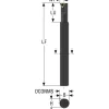 Indexable Threading Toolholder: Internal, Right Hand, 0.336 x 3/8" Shank