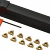 Indexable Threading Toolholder: External, Right Hand, 1 x 1" Shank
