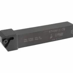 Indexable Threading Toolholder: External, Right Hand, Uses 332 Inserts, 3/4 x 3/4" Shank