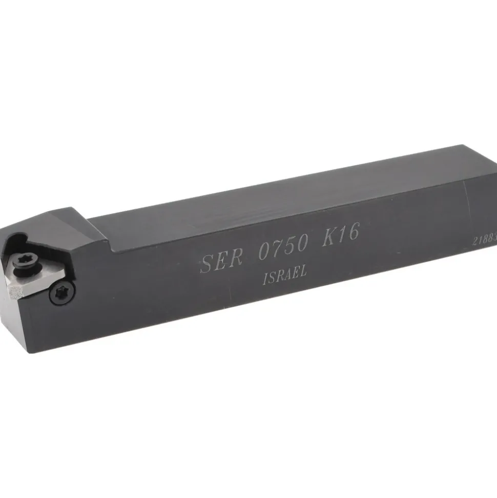 Indexable Threading Toolholder: External, 3/4" Shank