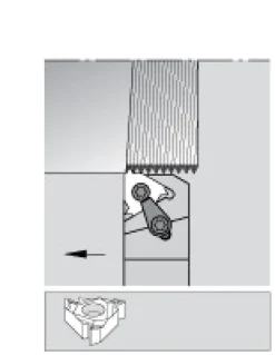 Indexable Threading Toolholder: External, Right Hand, 16 x 16 mm Shank