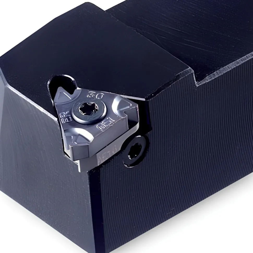 Indexable Threading Toolholder: External, Right Hand, Uses 16 Inserts, 1 x 1" Shank