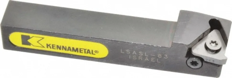 Indexable Threading Toolholder: External, Left Hand, 1/2 x 1/2" Shank
