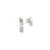 Indexable Threading Toolholder: External, Left Hand, Uses 1 Inserts, 1 x 1" Shank
