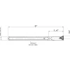 Indexable Threading Toolholder: Internal, Right Hand, 0.315 x 0.315" Shank