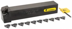 Indexable Threading Toolholder: External, Right Hand, 1 x 1" Shank