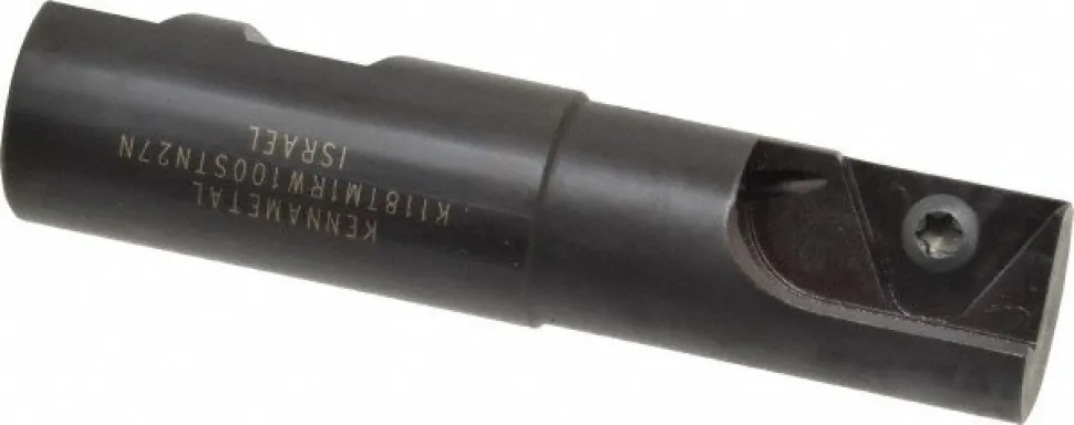 Indexable Thread Mill: 1.18" Cut Dia, 2.03" Max Hole Depth, Internal & External