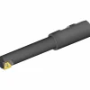 Indexable Thread Mill: 0.866" Cut Dia, 0.98" Max Hole Depth, Internal & External, Solid Carbide