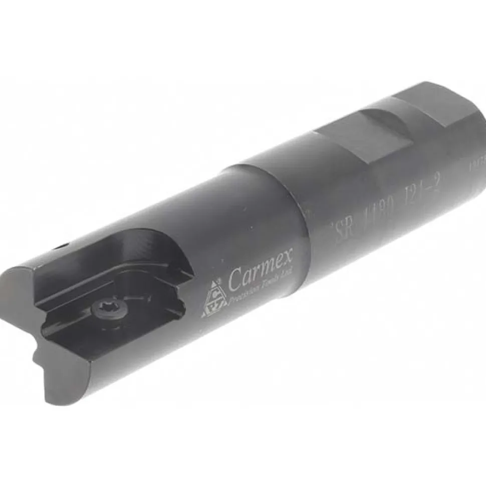 Indexable Thread Mill: 1.18" Cut Dia, 1.97" Max Hole Depth, Alloy Steel