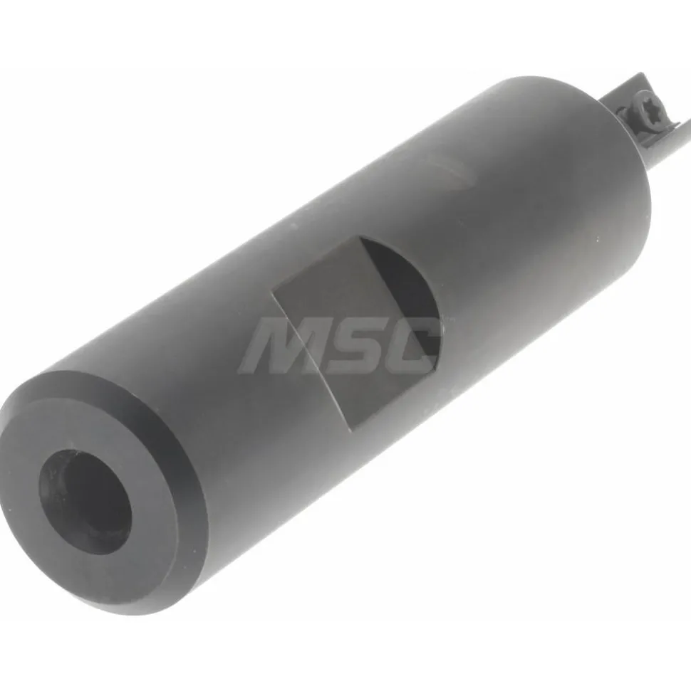 Indexable Thread Mill: 0.37" Cut Dia, 0.51" Max Hole Depth, Alloy Steel