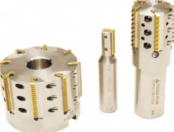 Indexable Thread Mill: 0.932" (UN/115NPT) & 1.065" (8NPT) Cut Dia, 1.5" Max Hole Depth, Internal & External