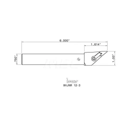 Indexable Turning Toolholder: Clamp & Pin