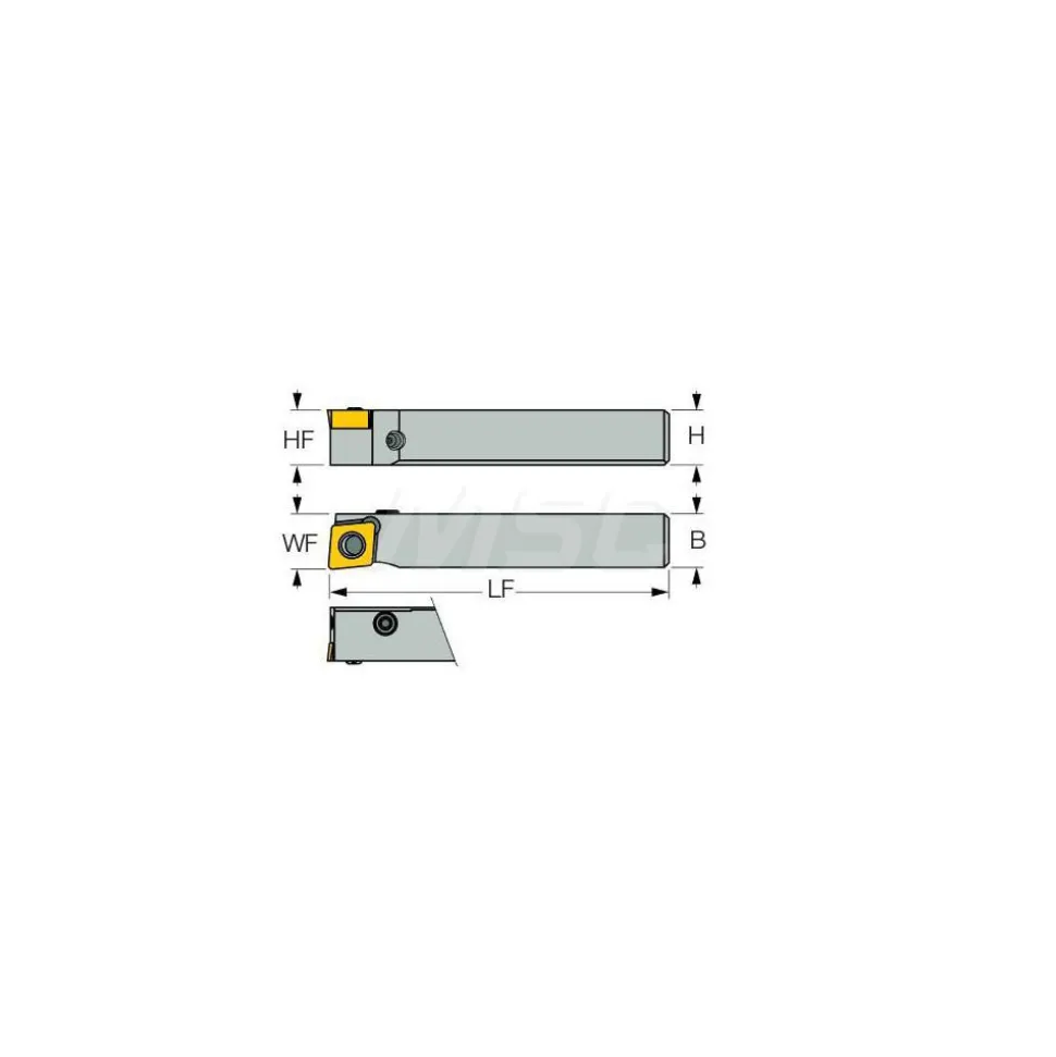 Indexable Turning Toolholder: Lever