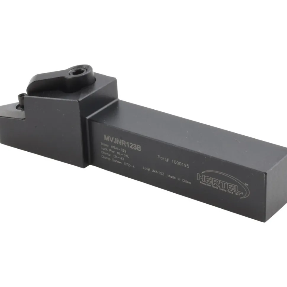 Indexable Turning Toolholder: MVJNR & L123B, Clamp & Screw