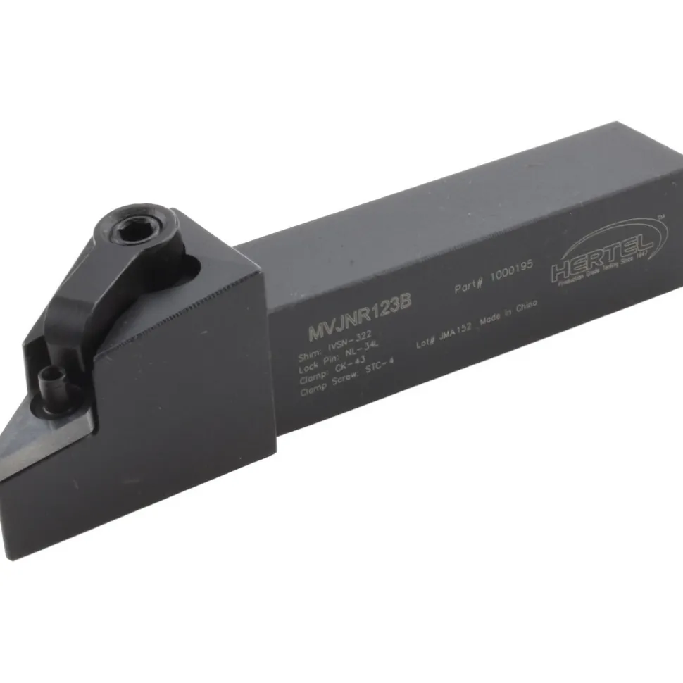Indexable Turning Toolholder: MVJNR & L123B, Clamp & Screw
