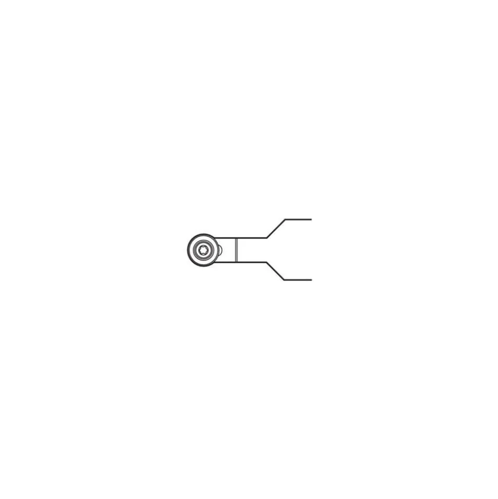 Indexable Turning Toolholder: 90.000 deg Lead Angle, Screw