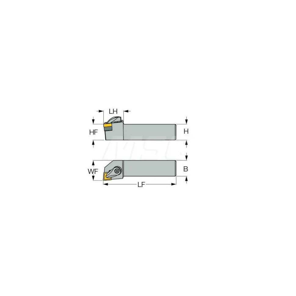 Indexable Turning Toolholder: Clamp