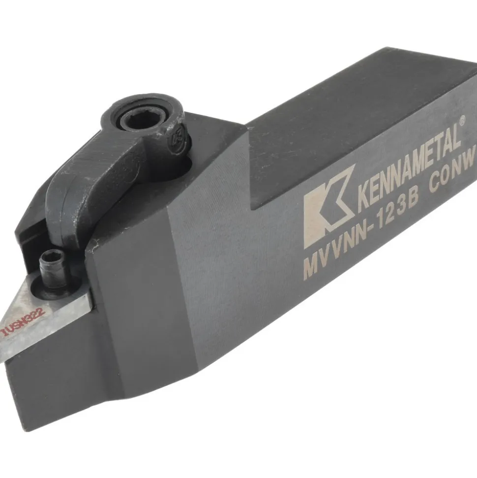 Indexable Turning Toolholder: MVVNN123B, Clamp & Screw