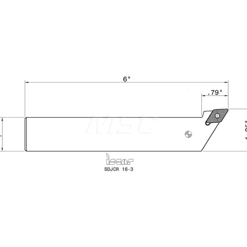 Indexable Turning Toolholder: Screw