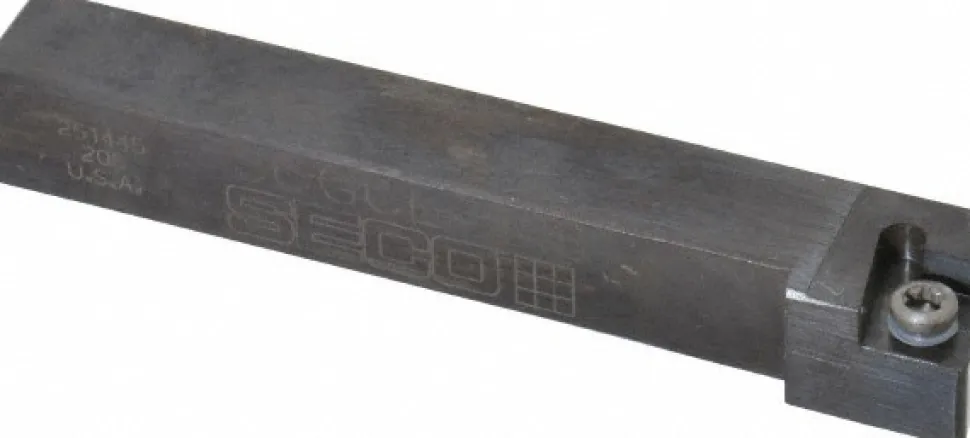 Indexable Turning Toolholder: 90.000 deg Lead Angle, Screw