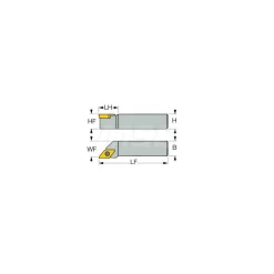 Indexable Turning Toolholder: Screw