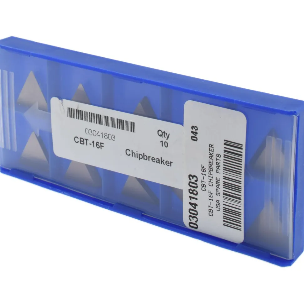 1/2" Inscribed Circle, Triangle, CBT Chipbreaker for Indexables