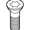 Insert Screws for Indexables: T7 TORX®, M2.5 x 0.45 Thread