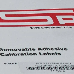 Inspection & Quality Label: "For Reference Only __BY__DATE__", Rectangle, 2" Wide