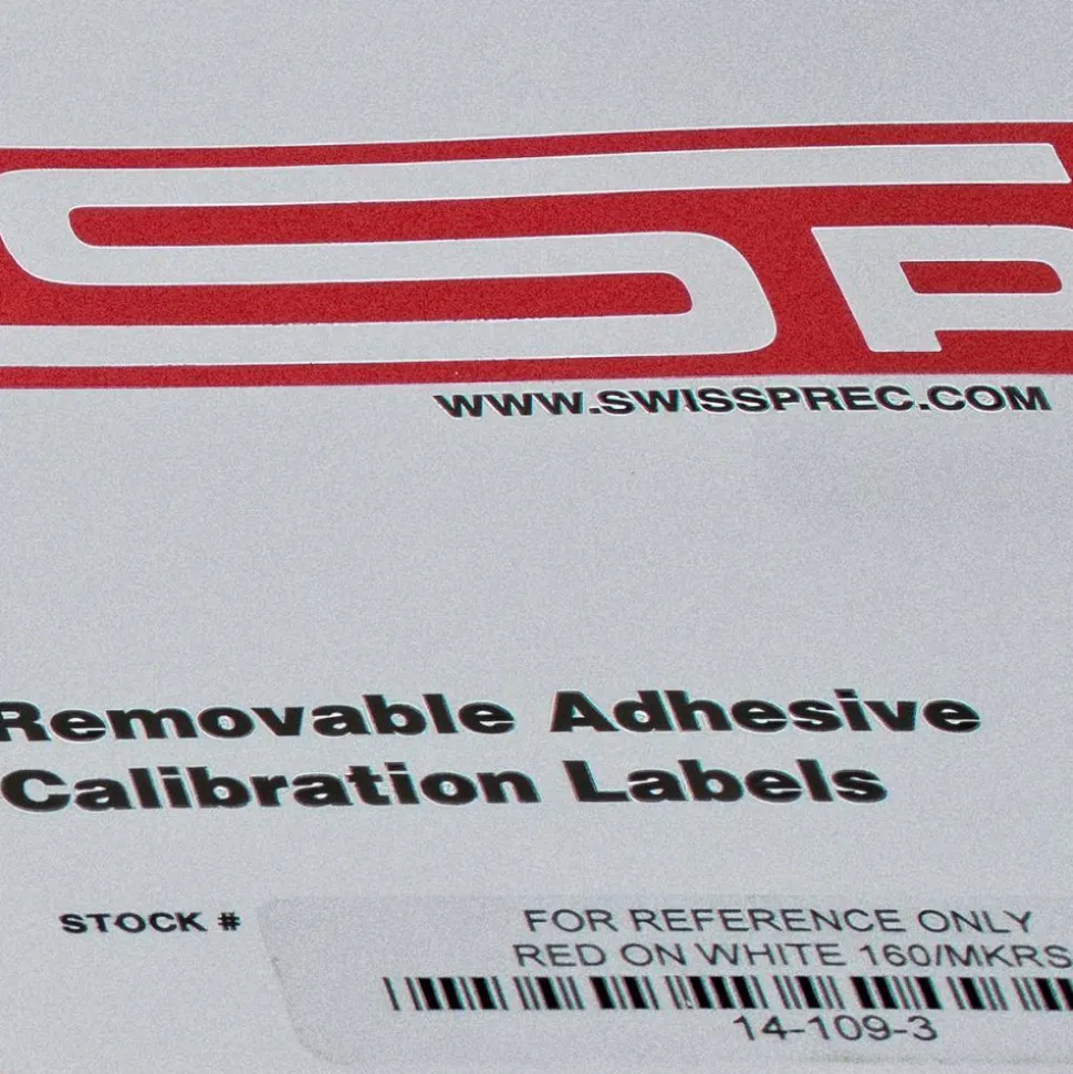 Inspection & Quality Label: "For Reference Only __BY__DATE__", Rectangle, 2" Wide
