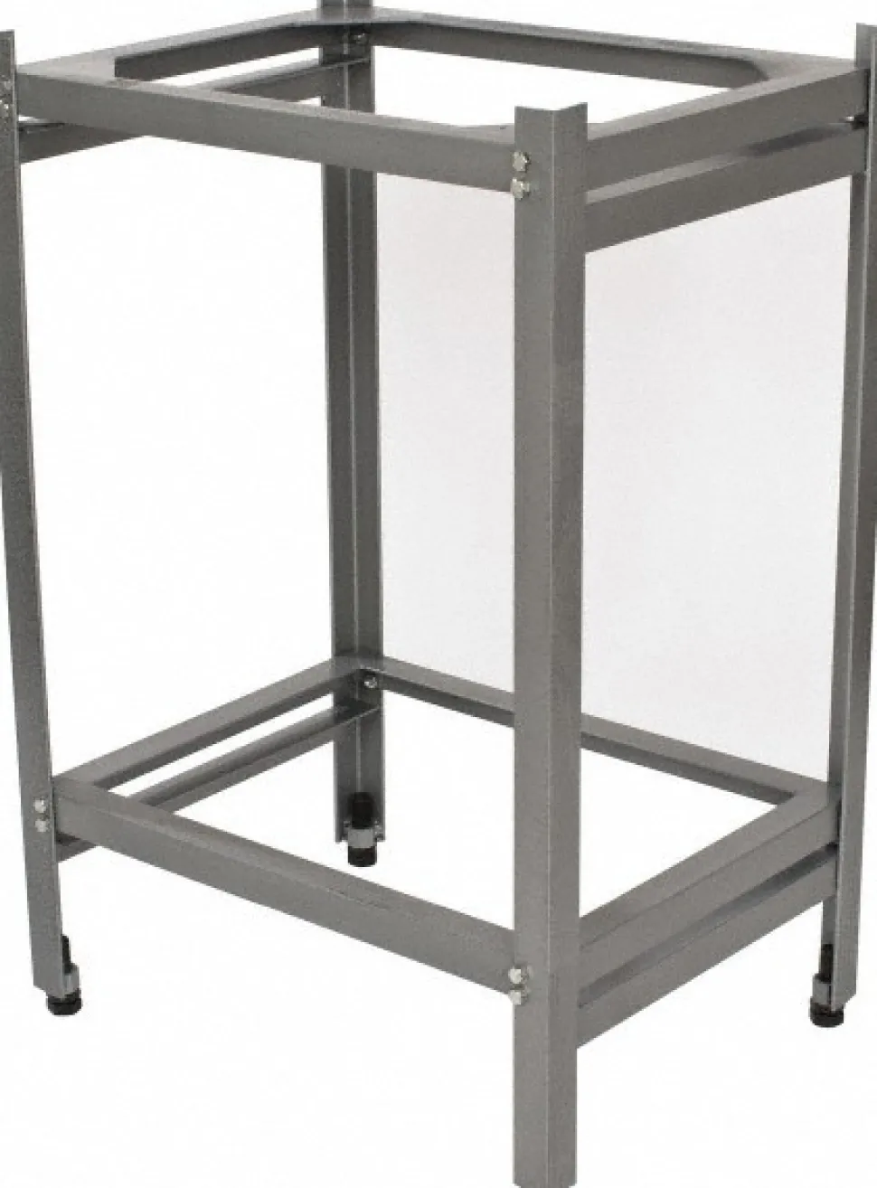 Inspection Surface Plate Stand: Stationary, Steel, 24.0000" Plate Length, 36" High