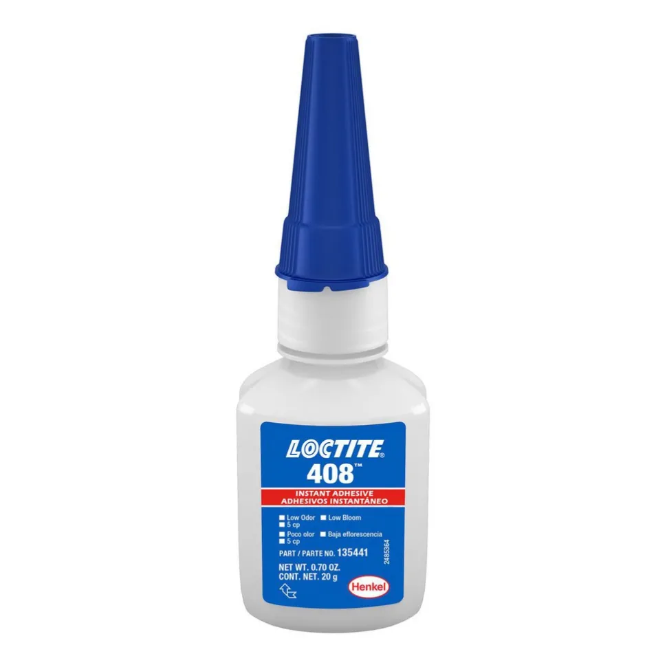 408 Instant Adhesive, 20 g Bottle