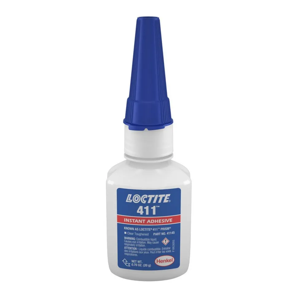 411 Instant Adhesive, 20 g Bottle
