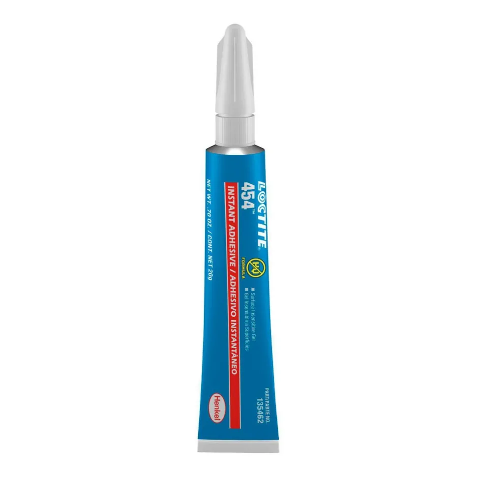454 Instant Adhesive Gel, 20 g Tube