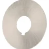 Jeweler's Saw: 3" Dia, 0.057" Thick, 1" Arbor Hole, 168 Teeth, High Speed Steel